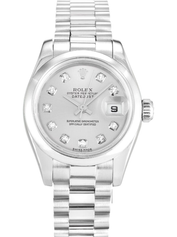 Rolex Lady-Datejust 26mm Silver Dial 179166