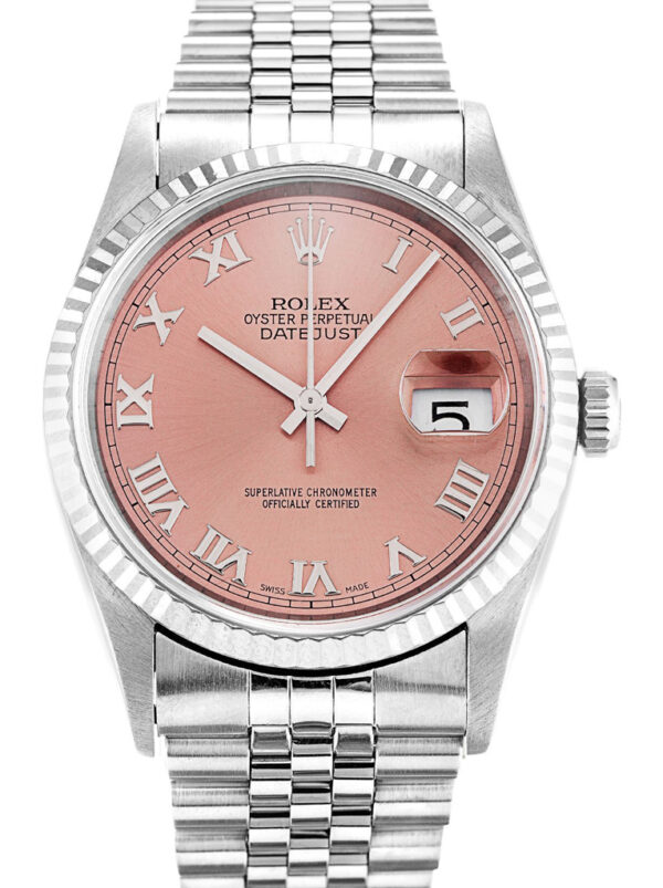 Rolex Datejust 36mm Pink Dial 16234