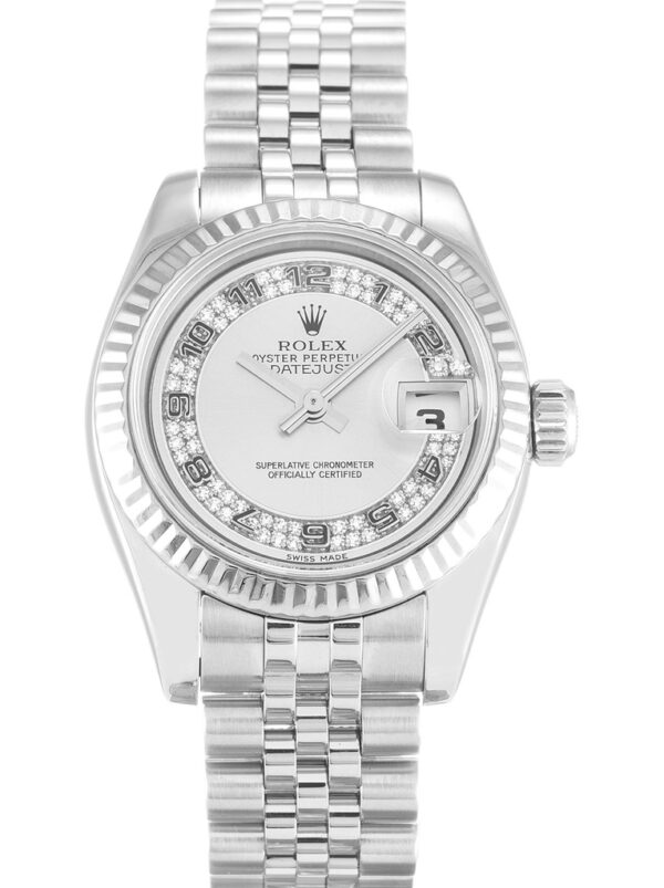 Rolex Lady-Datejust 26mm Silver Dial 179174