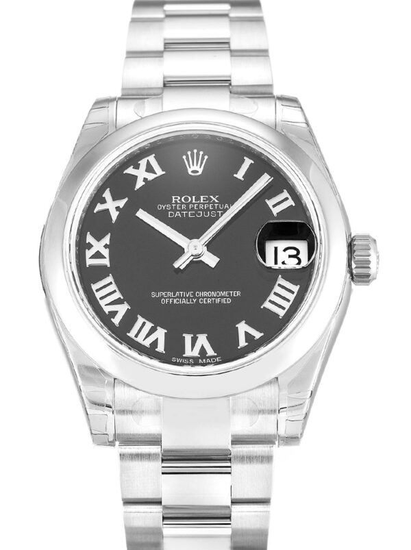 Rolex Lady-Datejust 31mm Black Dial 178240