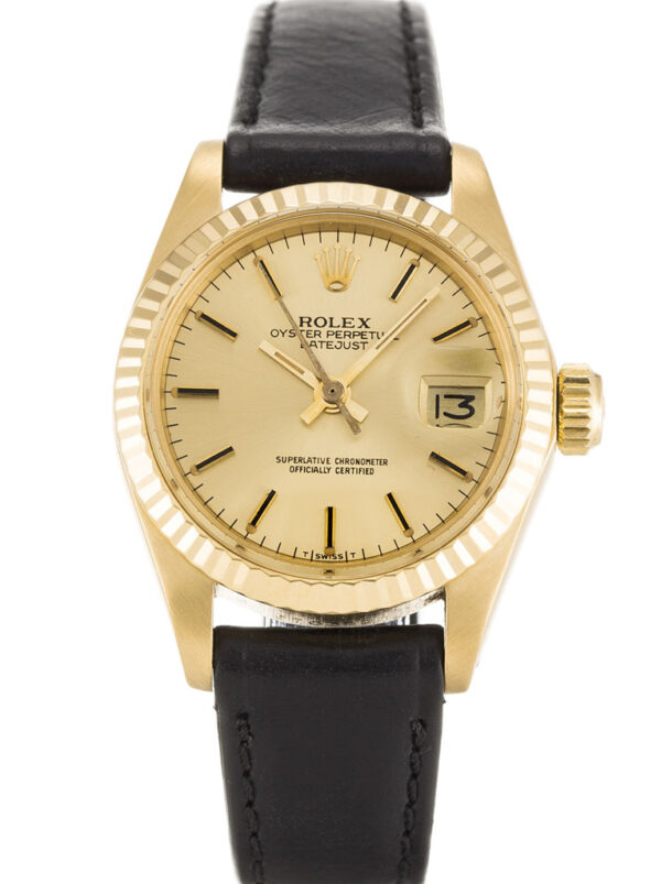 Rolex Lady-Datejust 26mm Champagne Dial 6917