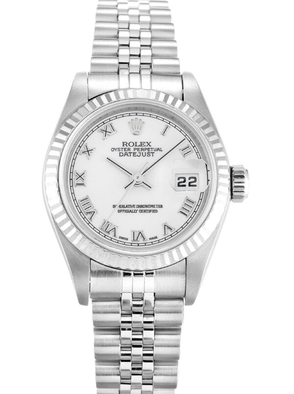 Rolex Lady-Datejust 25mm White Dial 79174