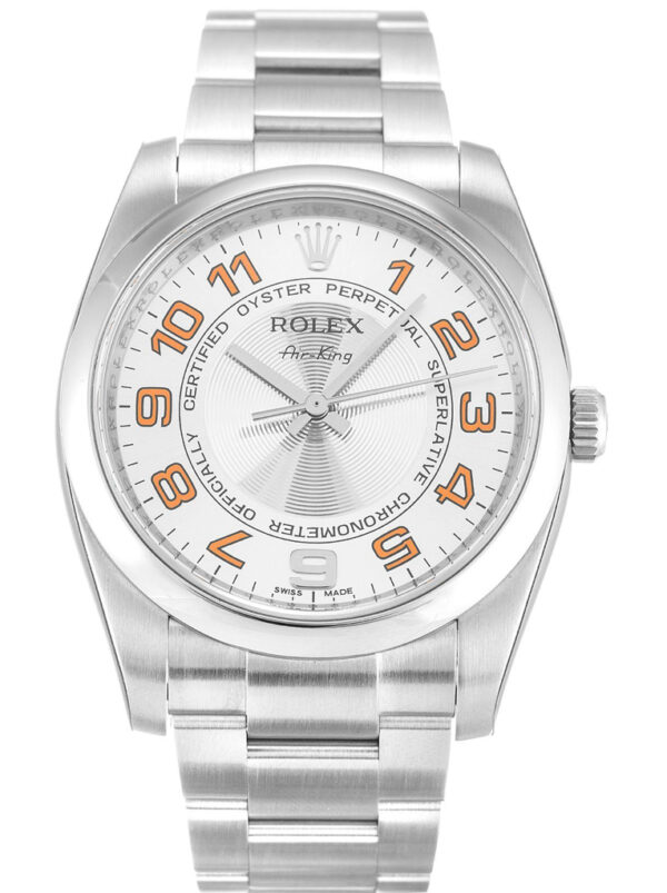 Rolex Air-King 34mm Silver Dial 114200