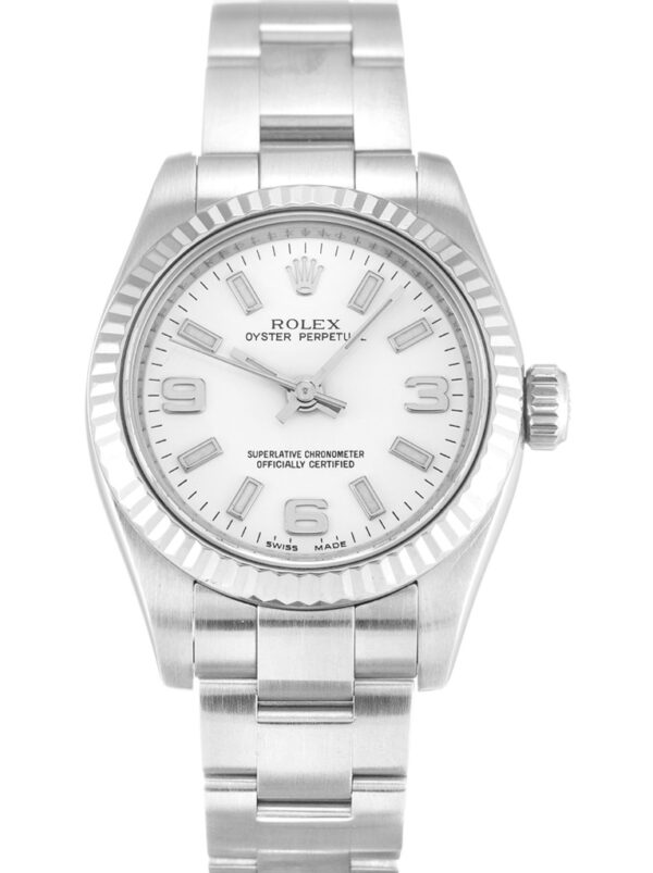 Rolex Oyster Perpetual Lady 26mm White Dial 176234