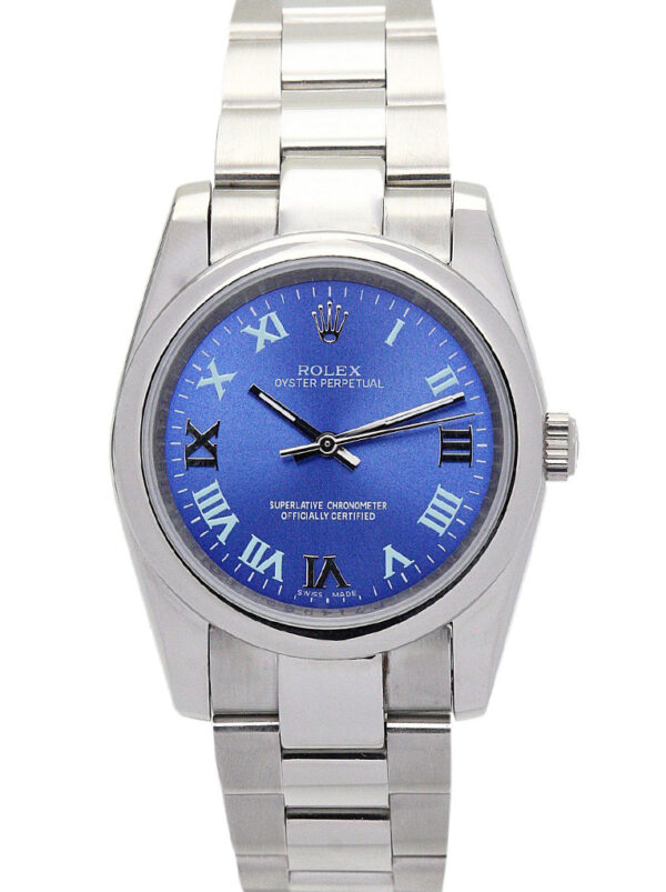 Rolex Oyster Perpetual Lady 31mm Blue Dial 177200