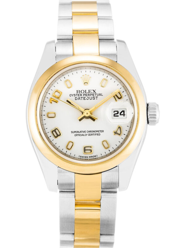 Rolex Lady-Datejust 26mm White Dial 179163