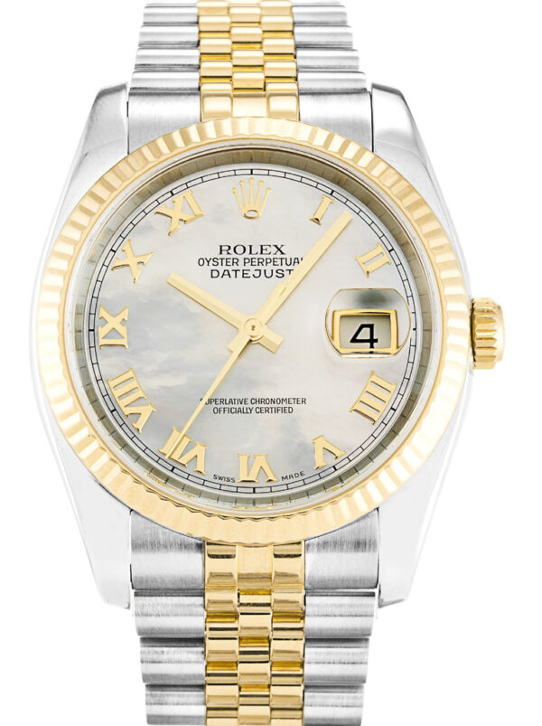 Rolex Datejust 36mm Mother of Pearl - White Dial 116233