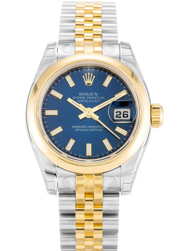 Rolex Lady-Datejust 26mm Blue Dial 179163