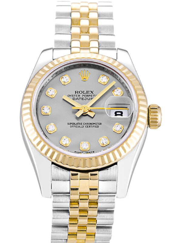 Rolex Lady-Datejust 26mm Silver Dial 179173