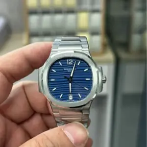 Replica Patek Philippe Ladies Nautilus Blue Dial and Grey Dial 7118 1A 001 35.2mm - Image 2