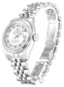 Rolex Lady-Datejust 26mm Silver Dial 179174 - Image 2