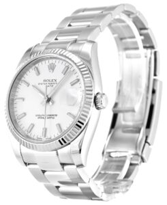 Rolex Oyster Perpetual Date 34mm White Dial 115234 - Image 2