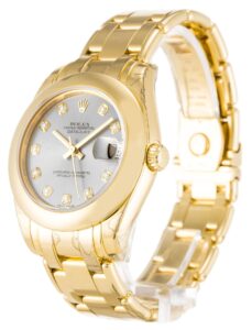 Rolex Pearlmaster 31mm Silver Dial 81208 - Image 2
