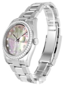 Rolex Datejust 36mm Mother of Pearl - Black Dial 116244 - Image 2
