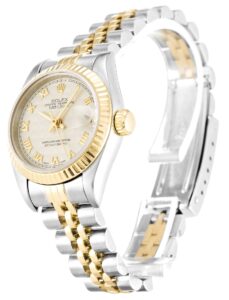 Rolex Lady-Datejust 26mm Ivory Pyramid Dial 69173 - Image 2