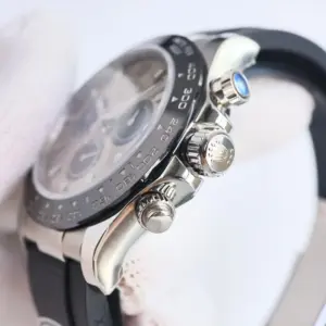 Replica Rolex Daytona 126519LN 0006 40mm Silver Ghost Dial White Gold Oysterflex - Image 3