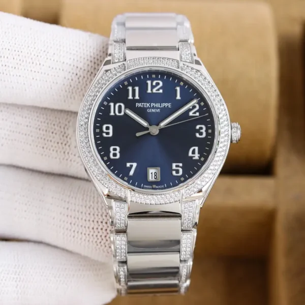 Replica Patek Philippe Twenty~4 Automatic Steel & Black Dial 7300 1200A 010