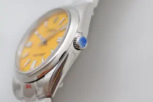 Replica Rolex Oyster Perpetual 114200 White Grape Index Dial 34mm Unisex watch - Image 2