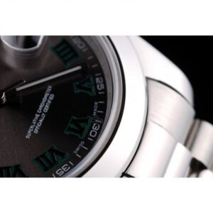 Superclone Rolex Datejust 41mm Rhodium Dial 126300 "Wimbledon" Smooth / Oyster - Image 11