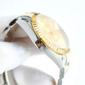 Replica Rolex Datejust 126233 Silver Jubilee Dial Fluted Bezel 36MM Unisex Replica Watch - Image 3