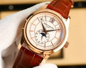 Replica Patek Philippe Complications Annual Calendar White Gold 5205G 013 40mm Mens Watch - Image 2