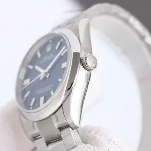 Replica Rolex Oyster Perpetual Air-King 114200 Olive Green Index Dial 34mm Unisex watch - Image 2