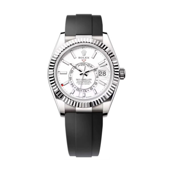 Superclone Rolex Sky-Dweller 42 mm Intense white Dial 336239