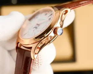 Replica Patek Philippe Complications Annual Calendar White Gold 5205G 013 40mm Mens Watch - Image 3