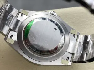 Replica Rolex Air-King Stainless Steel Black Arabic Dial 116900 40mm Mens Watch - Image 2