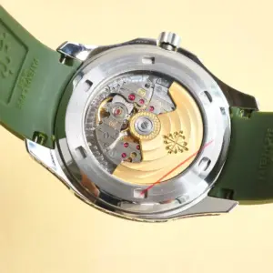Replica Patek Philippe Aquanaut 5167 300G 010 Black & Green & Brown 40mm - Image 2