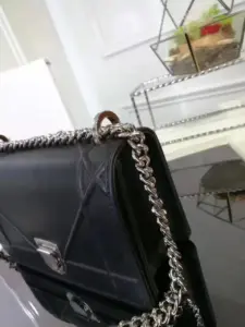 Replica Dior Diorama Bag Black Lambskin - Image 5