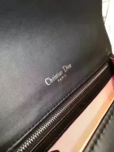 Replica Dior Diorama Bag Black Lambskin - Image 8
