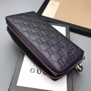 Replica Gucci Gucci Icon Signature Wallet Black - Image 5