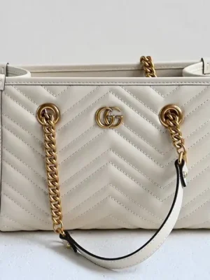 Gucci-779727-GG-mARMONT-Small-Tote-White-Matelasse-Chevron-Leather