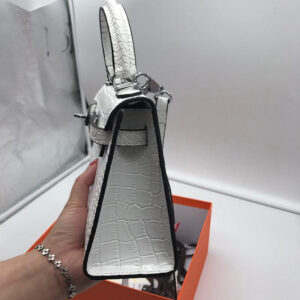 Hermes-22cm-Kelly-Bag-Crocodile-Stripe-Handbag-White-With-Silver-_1