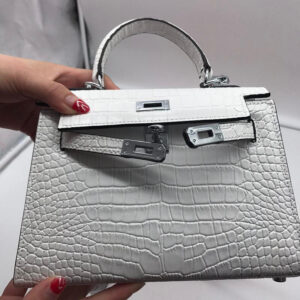 Hermes-22cm-Kelly-Bag-Crocodile-Stripe-Handbag-White-With-Silver-_6