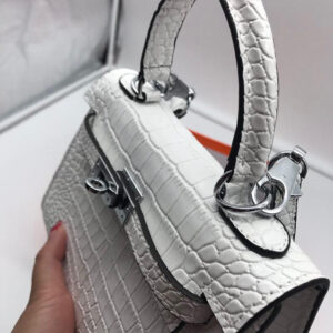 Hermes-22cm-Kelly-Bag-Crocodile-Stripe-Handbag-White-With-Silver-_8