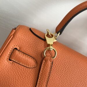Hermes-25cm-Kelly-Bag-Togo-Leather-Handbag-Orange_6