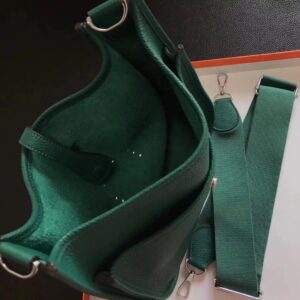 Replica Hermes 28cm Evelyne Leather Bag - Image 8