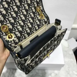 Replic Dior Oblique Saddle Women Shoulder Bag - Image 2