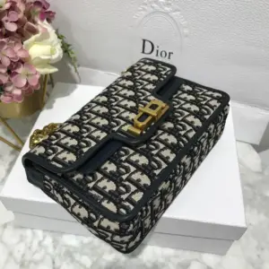Replic Dior Oblique Saddle Women Shoulder Bag - Image 3