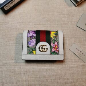 Replica Gucci Card Case Wallet White - Image 2