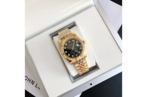 Rolex Datejust 36/28mm RG/RG Jub Black/Dial - Image 3