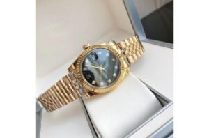 Rolex Datejust 36/28mm RG/RG Jub Black/Dial - Image 5
