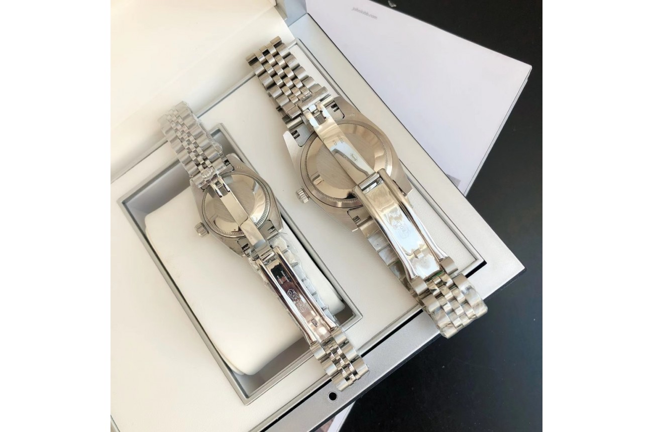 Rolex Datejust 36/28mm SS/SS Jub Sliver/Dia - Image 6