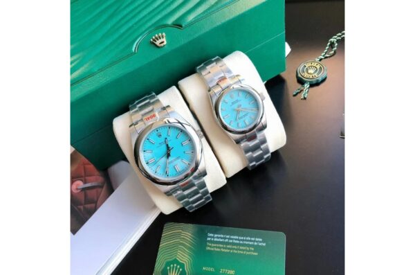 Rolex Oyster Perpetual 31/41mm SS/SS Tiffany Blue/Stk