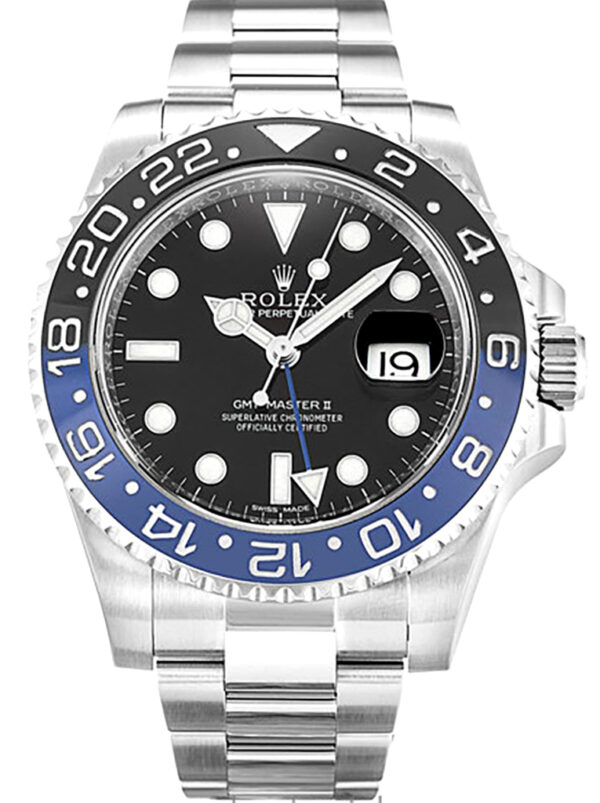 Rolex GMT-Master II 40mm Black Dial 116710BLNR "Batman"