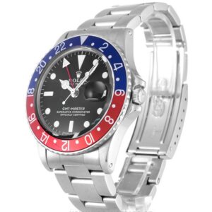 Rolex GMT-Master 40mm Black Dial 16710 "Pepsi" - Image 3