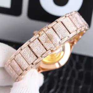 Replica Patek Philippe Twenty~4 Automatic Haute Joaillerie Rose Gold 7300 1450R 001 - Image 5