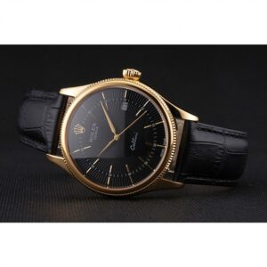 Superclone Rolex Cellini 38mm Black Dial REP016807 - Image 4